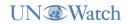 UN Watch logo blue
