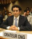 Hillel Neuer charing UN panel on reform of commission on human rights